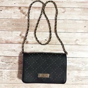 NWOT BEBE Studded Handbag Shoulder Bag Purse Clutch Or Crossbody